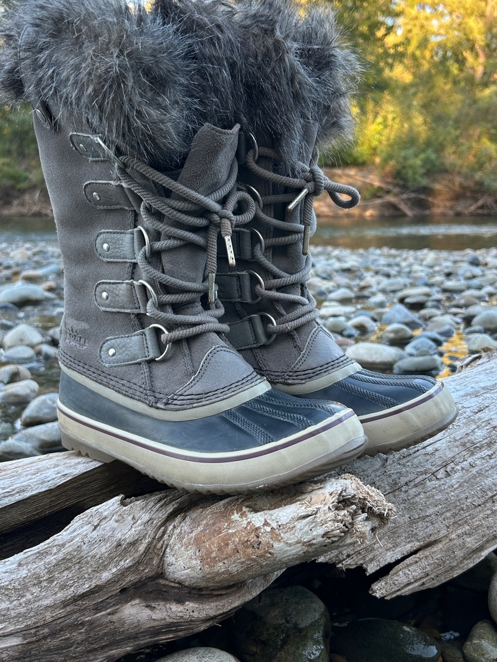 Sorel Women's Joan of Arc Leather Shaft Snow/Winter Boots